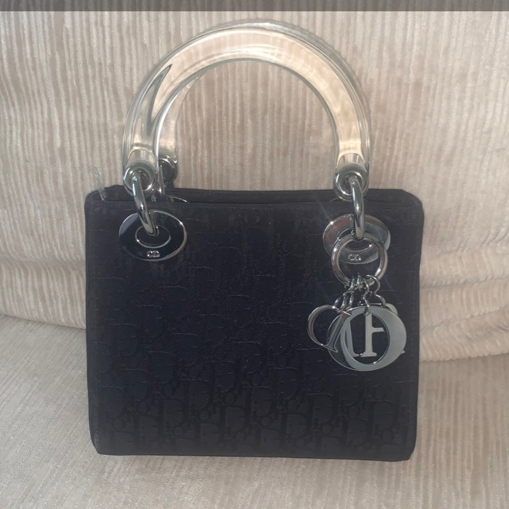 Lady Dior Mini Unique Jacquard Purse